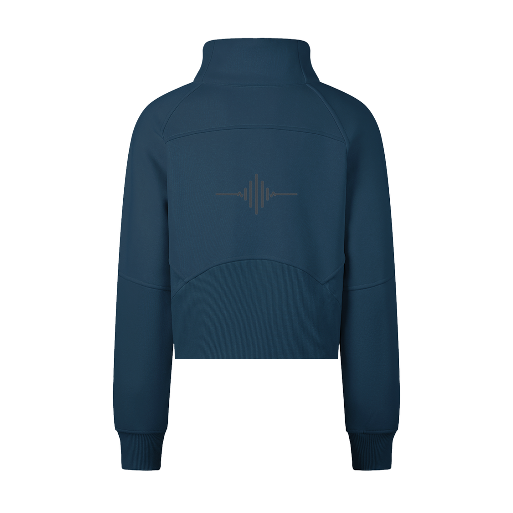 FL450 Women’s Cropped Half Zip Sweatshirt