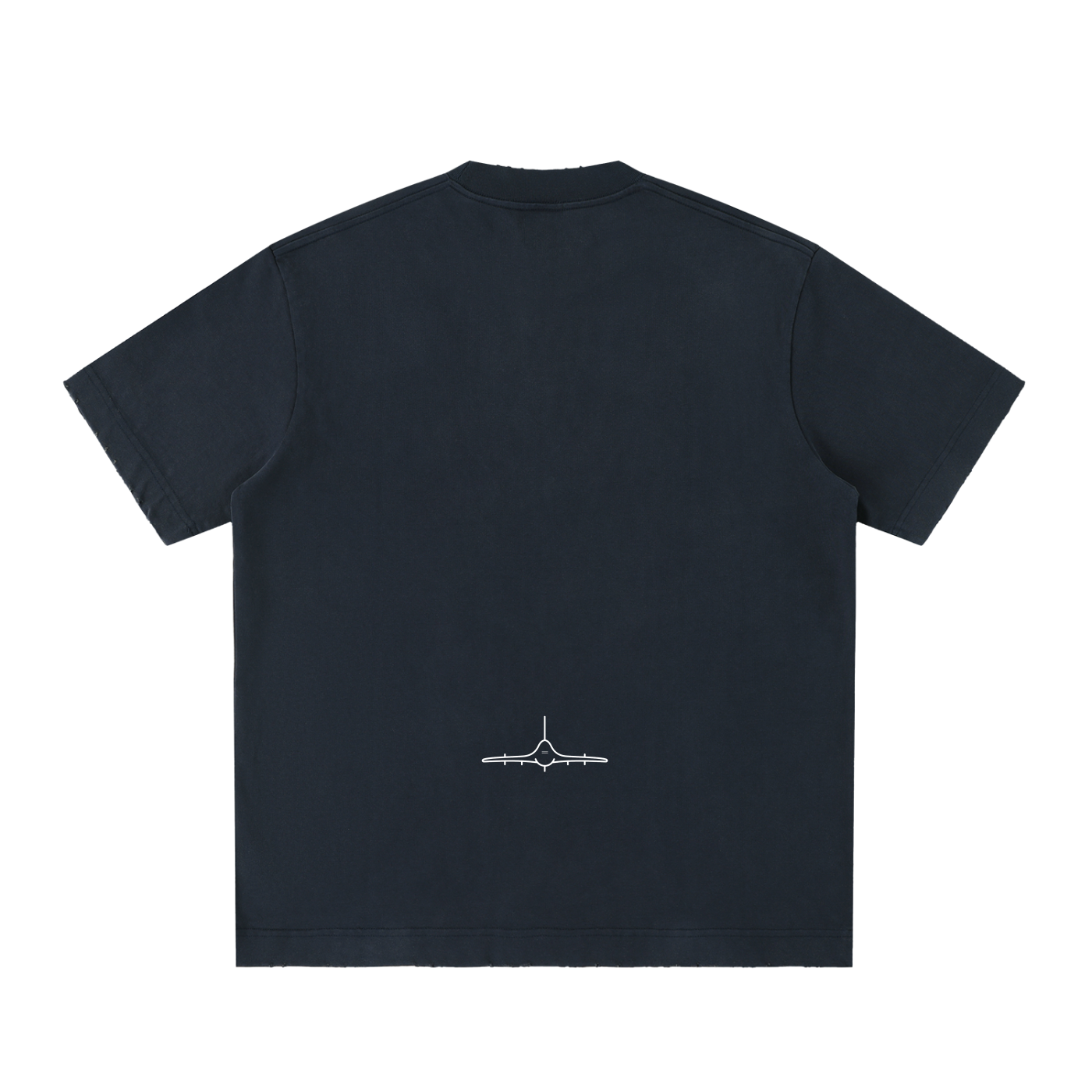 FL350 Heavyweight Vintage Washed Frayed T Shirt