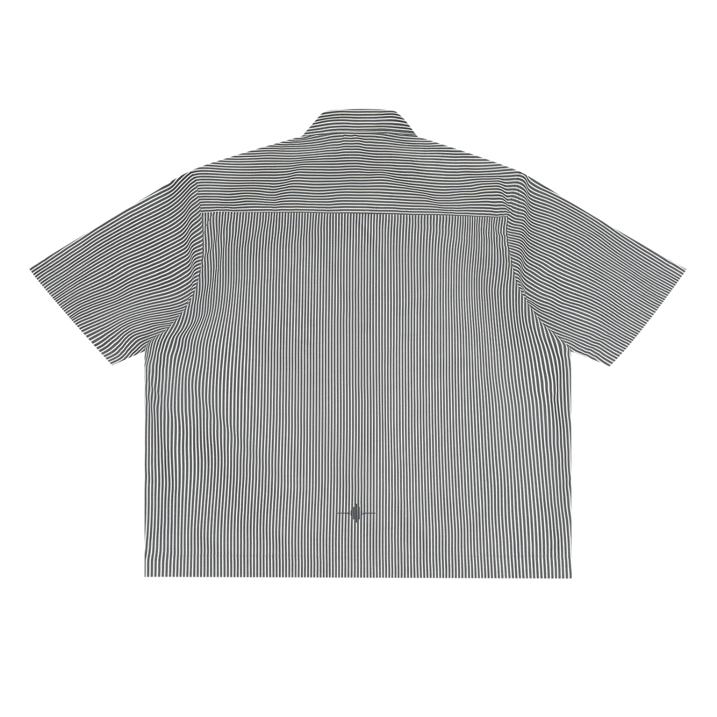 FL450 Oversized Vertical Stripe Boxy Shirt