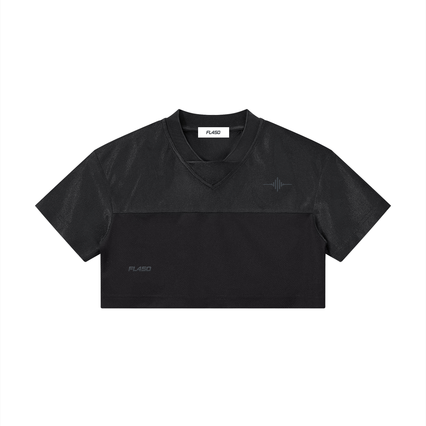 FL450 Women’s Cropped Paneled V-Neck Jersey - Amame Pues