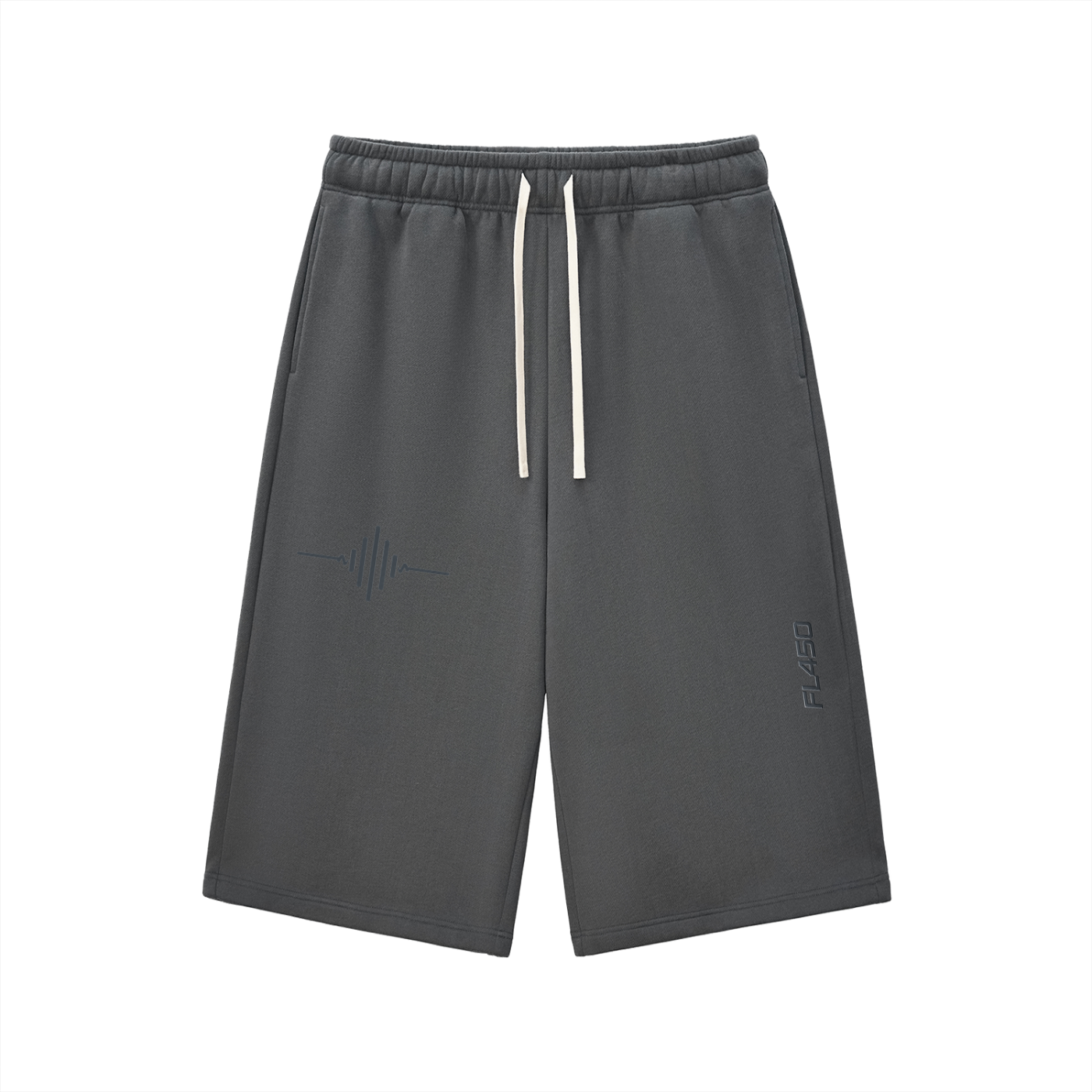 FL450 Relaxed Drawstring Three-quarter Sweatpants