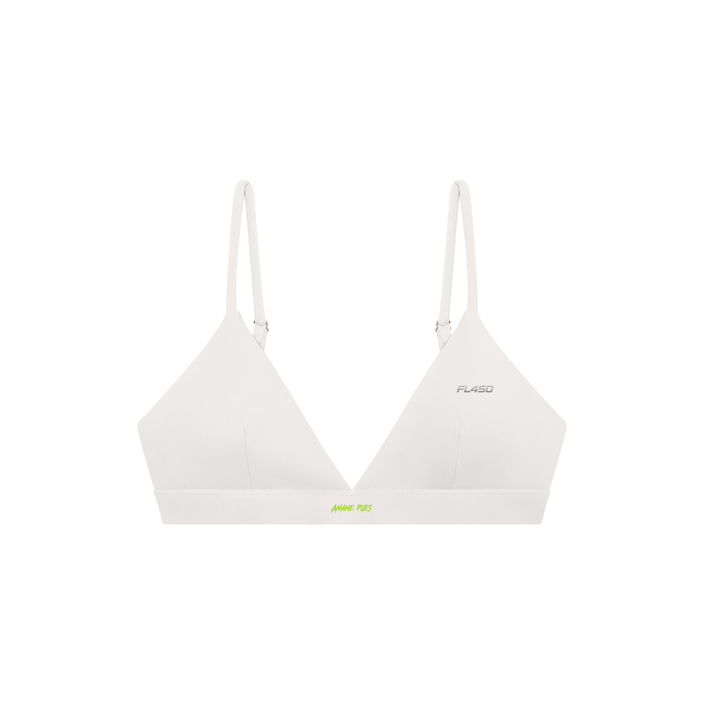 FL450 Women’s Cropped V-Neck Sports Bra - Amame Pues