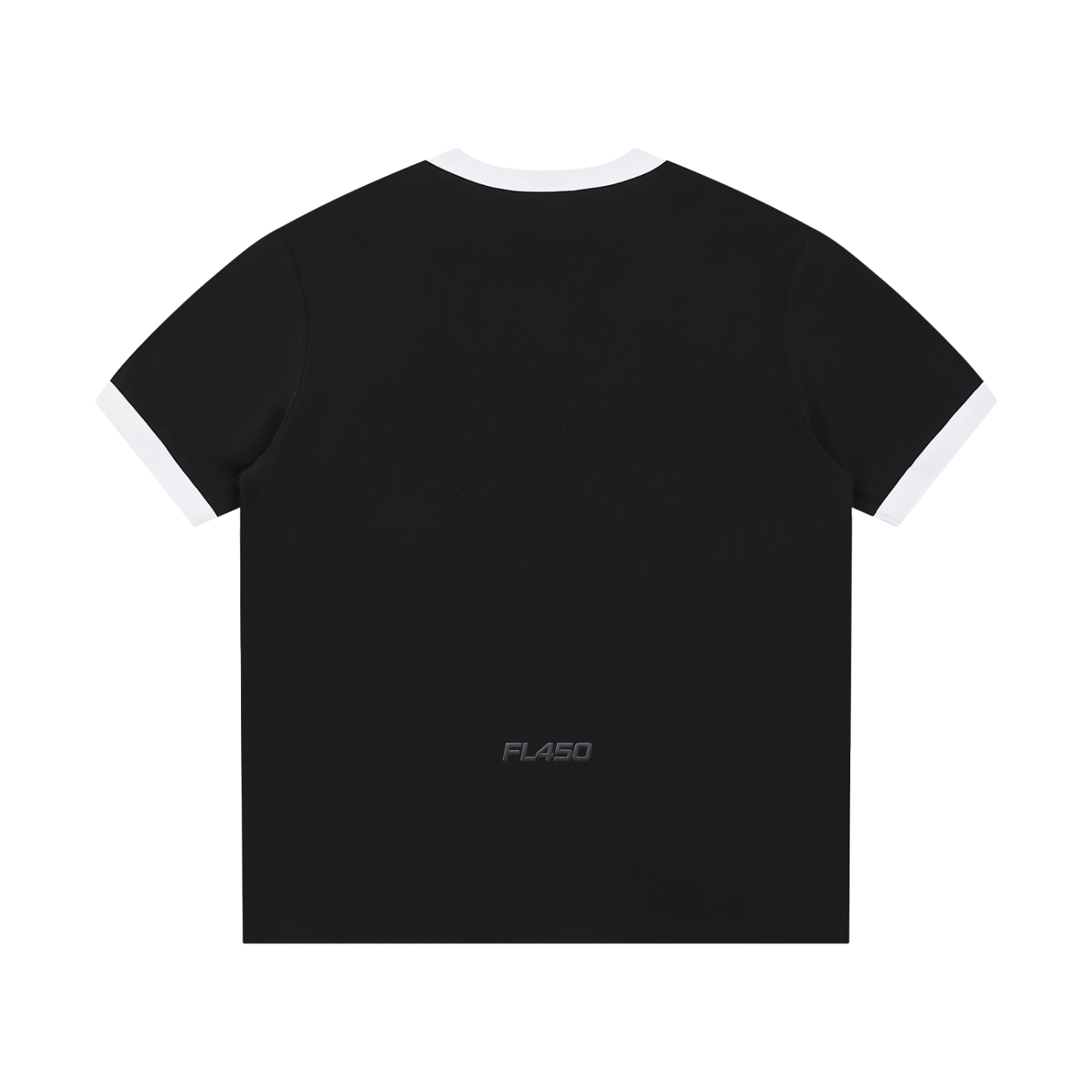 FL450 Contrast Edge Ribbed Crewneck T-Shirt