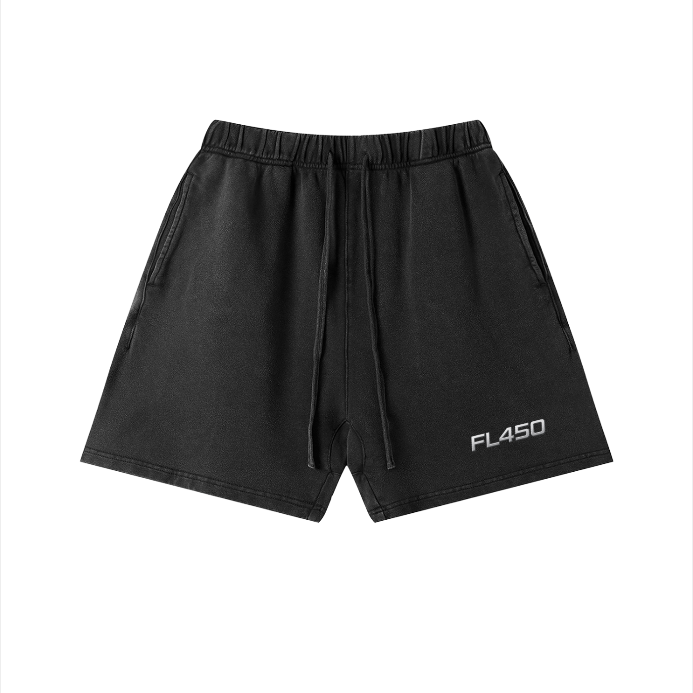 FL450,SHORTS,cottonshorts,vintagewash,blackshorts,streetwear,unisex,casualwear,premium,flightwear,aviationstyle