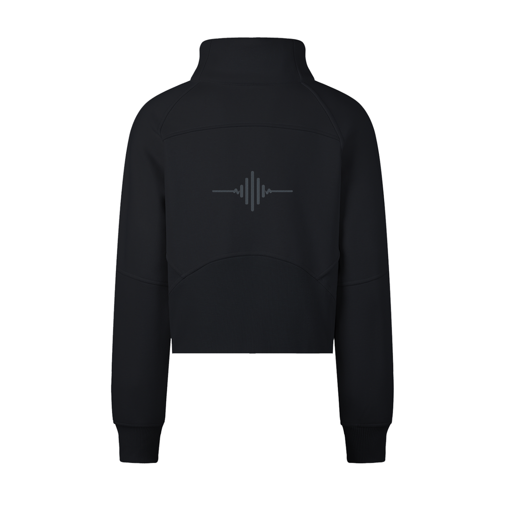 FL450 Women’s Cropped Half Zip Sweatshirt