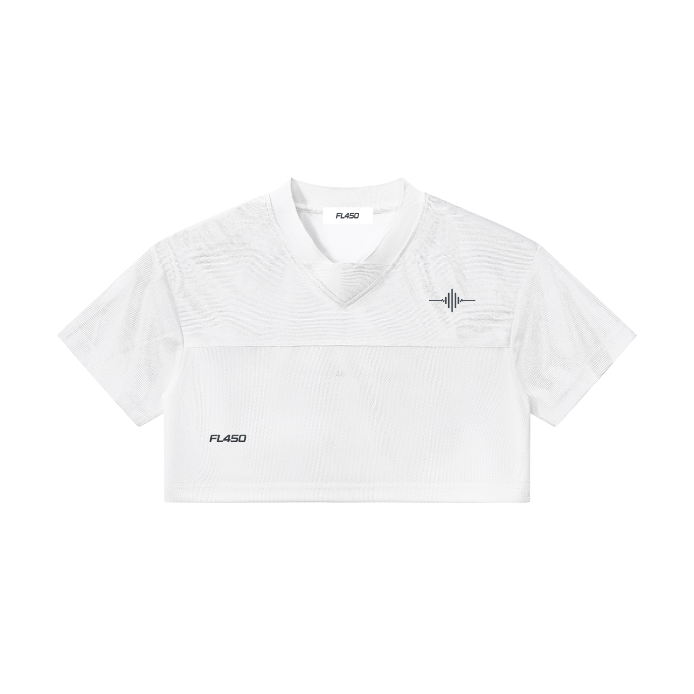 FL450 Women’s Cropped Paneled V-Neck Jersey - Amame Pues