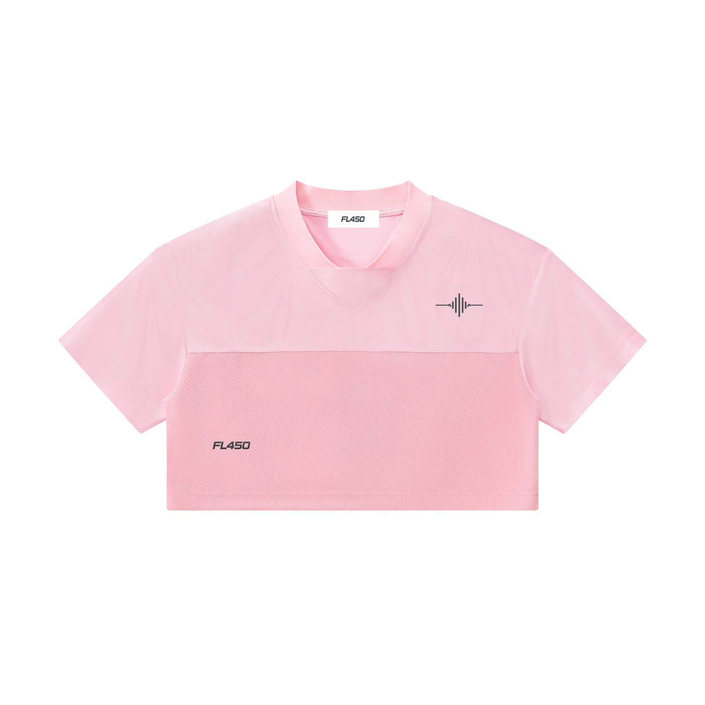 FL450 Women’s Cropped Paneled V-Neck Jersey - Amame Pues