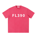 FL390 Heavyweight Vintage Washed Frayed T Shirt