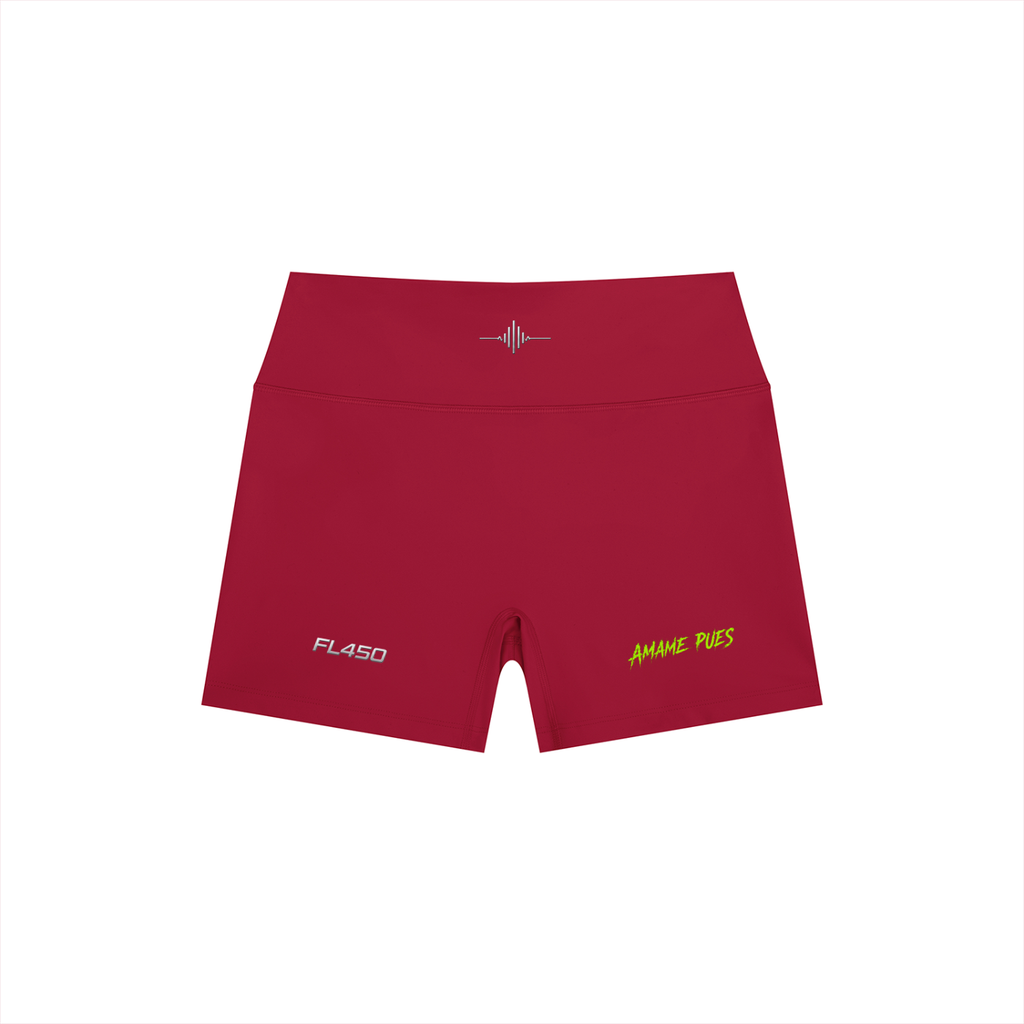 FL450 Women’s High Rise Yoga Shorts - Amame Pues