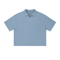 FL450,POLO,boxypolo,waffle,blackpolo,streetwear,unisex,premium,minimal,fashion,urbanstyle,flightwear,aviationstyle