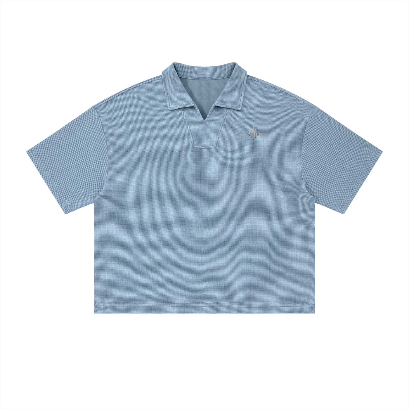 FL450,POLO,boxypolo,waffle,blackpolo,streetwear,unisex,premium,minimal,fashion,urbanstyle,flightwear,aviationstyle
