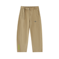 FL450 Belted Barrel-leg Chino Pants - Amame Pues