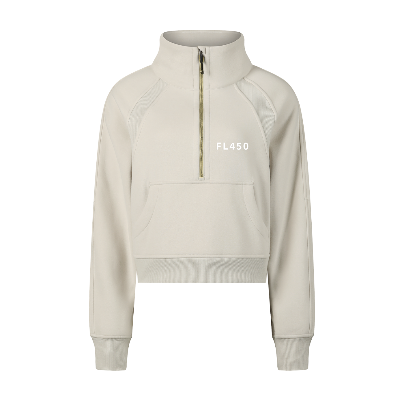 FL450 Women’s Cropped Half Zip Sweatshirt