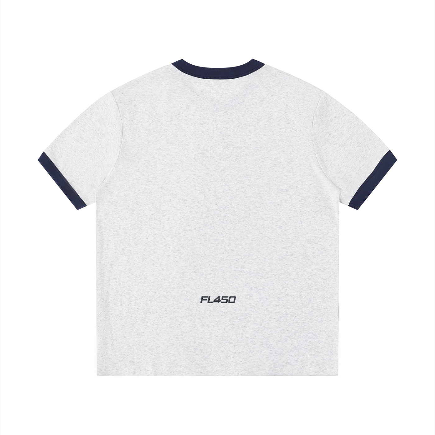 FL450 Contrast Edge Ribbed Crewneck T-Shirt