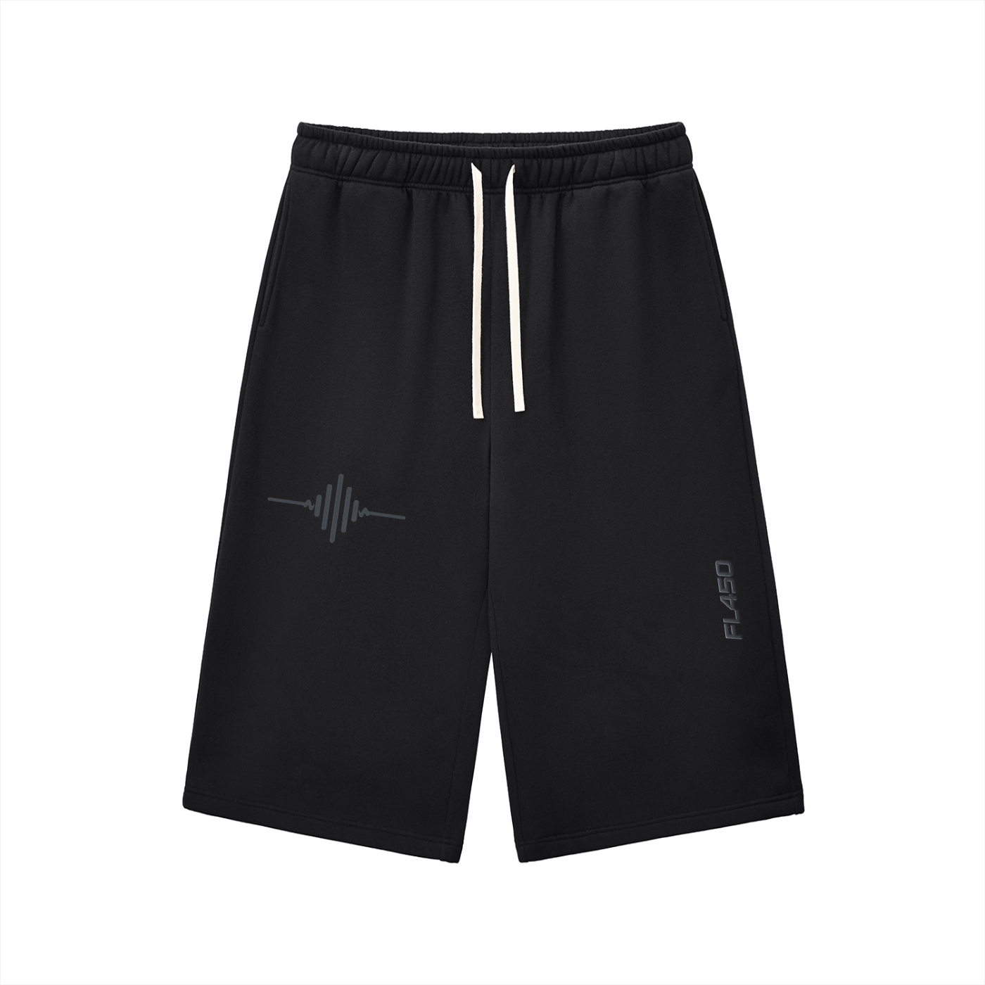 FL450 Relaxed Drawstring Three-quarter Sweatpants