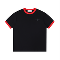 FL450 Contrast Edge Ribbed Crewneck T-Shirt