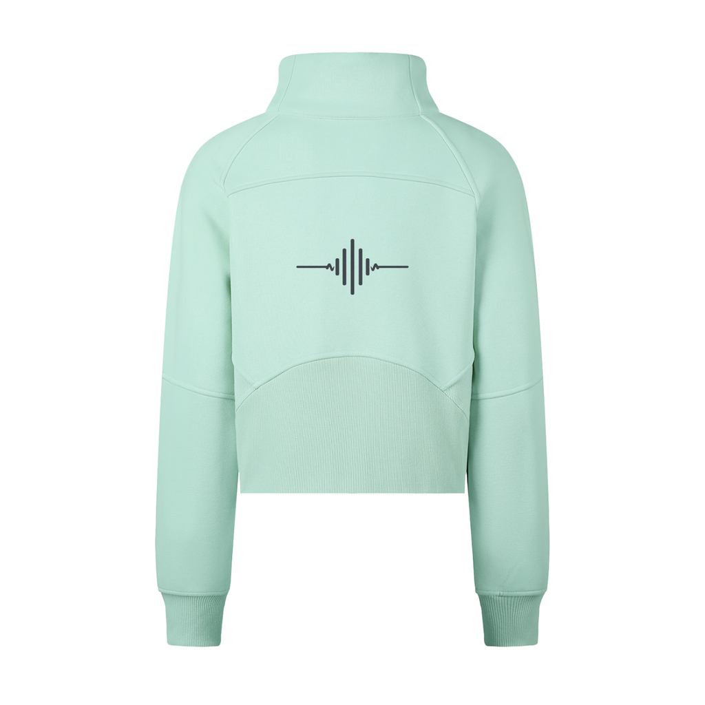 FL450 Women’s Cropped Half Zip Sweatshirt