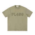 FL450 Heavyweight Vintage Washed Frayed T Shirt