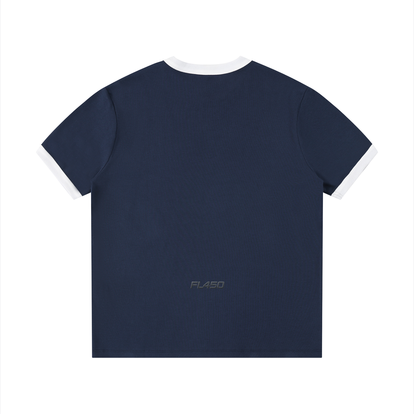 FL450 Contrast Edge Ribbed Crewneck T-Shirt