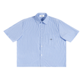 FL450 Oversized Vertical Stripe Boxy Shirt