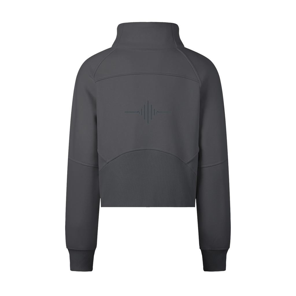 FL450 Women’s Cropped Half Zip Sweatshirt