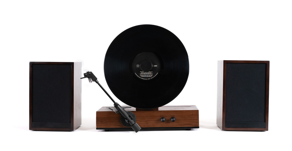 FL450 Audio GLD Vertical Vinyl Record Player