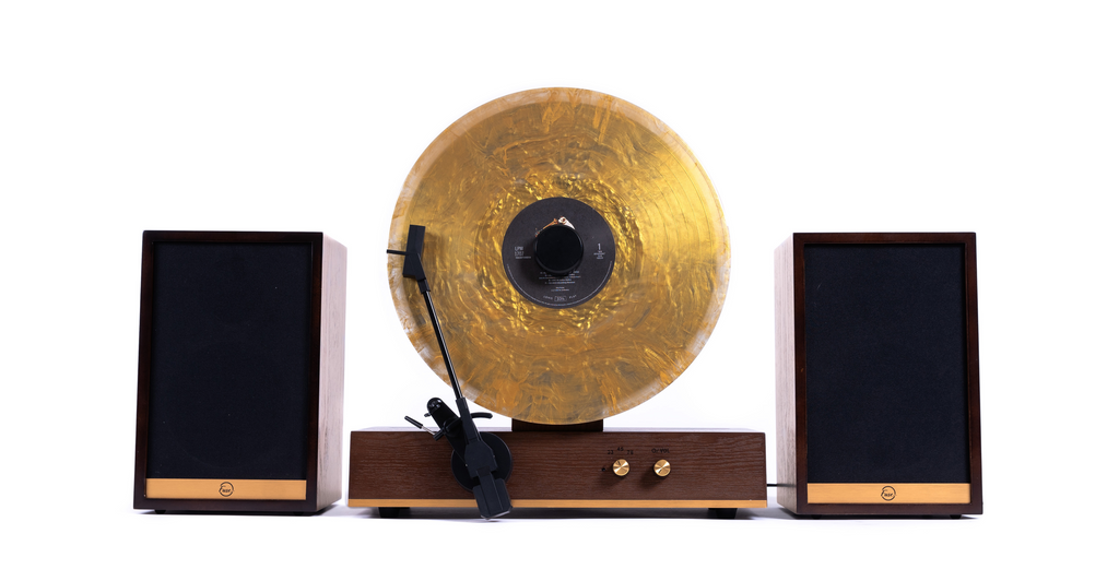 FL450 Audio GLD Vertical Vinyl Record Player